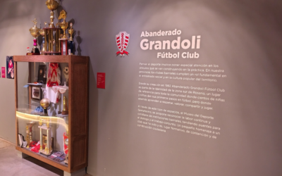 Ya se puede visitar el homenaje al Club Abanderado Grandoli